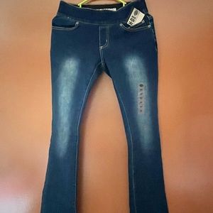 Harley Davidson boot cut pull on jeans